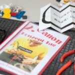 Schüler arbeiten am 23.01.2020 an Elektronikkomponenten im Rahmen des Canon Konzepttags in Willich, NRW.